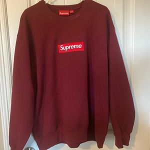 Supreme 2022 box logo sweatshirt